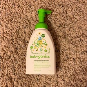 Brand New Babyganics shampoo and body wash